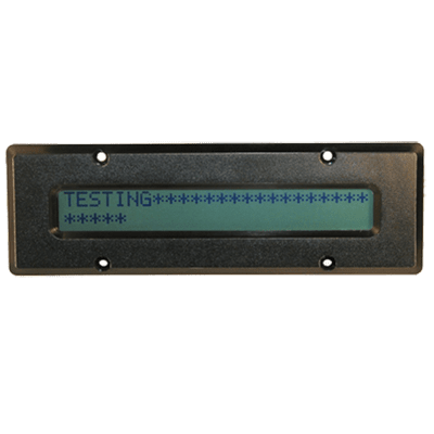 J1939 to 2×24 LCD